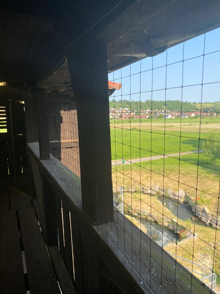 AVEX Taubenabwehr – Einsatz von Tex