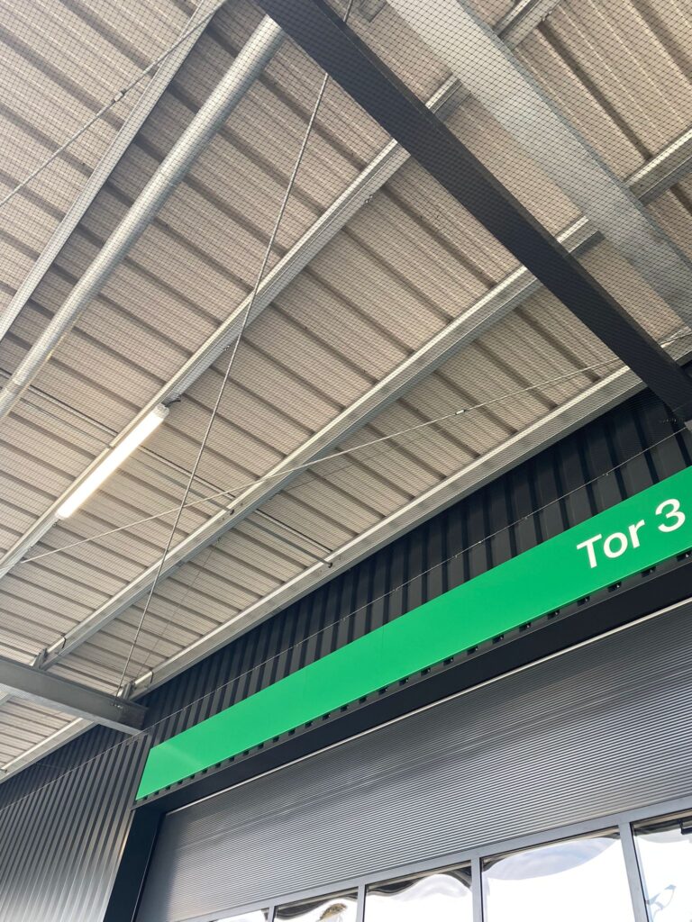 AVEX Taubenabwehr – Einsatz von Tex